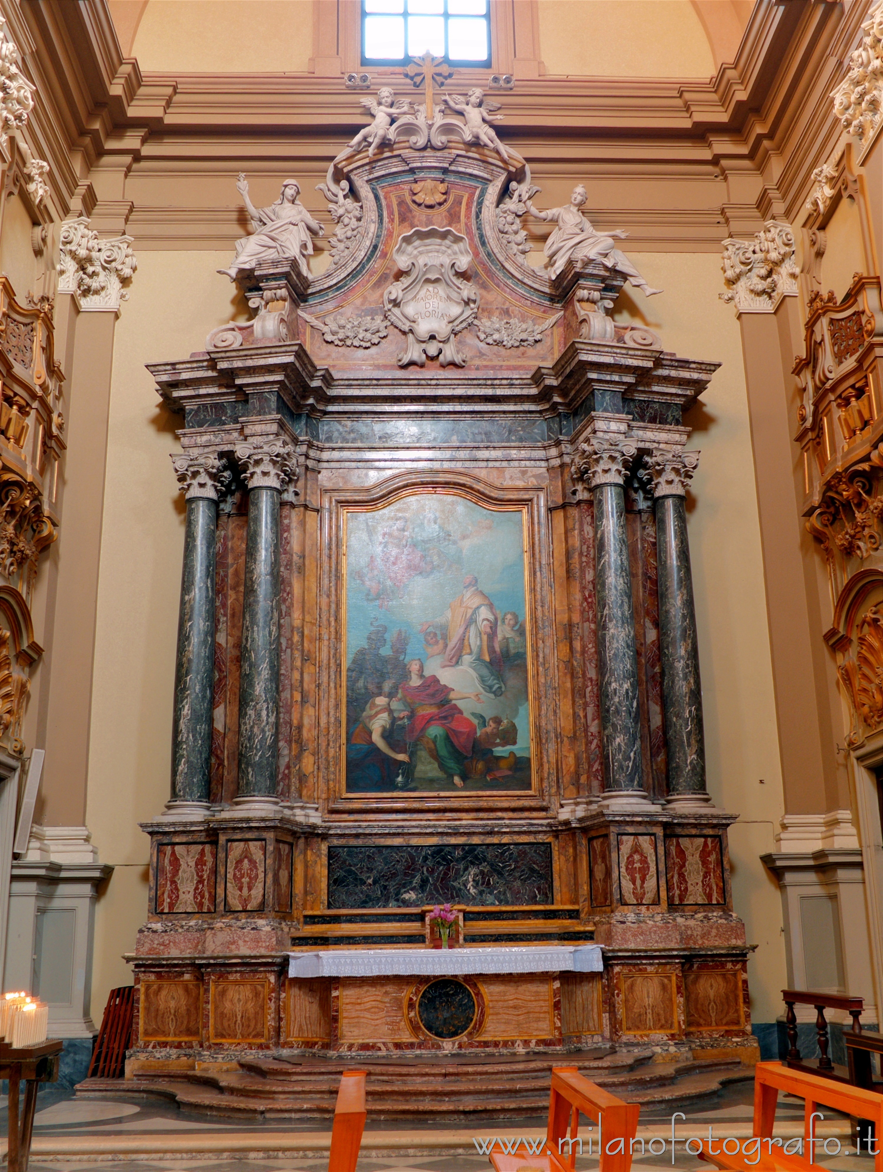 Rimini - Cappella di San Francesco Borgia nella Chiesa di San Francesco Saverio, detta anche Chiesa del Suffragio